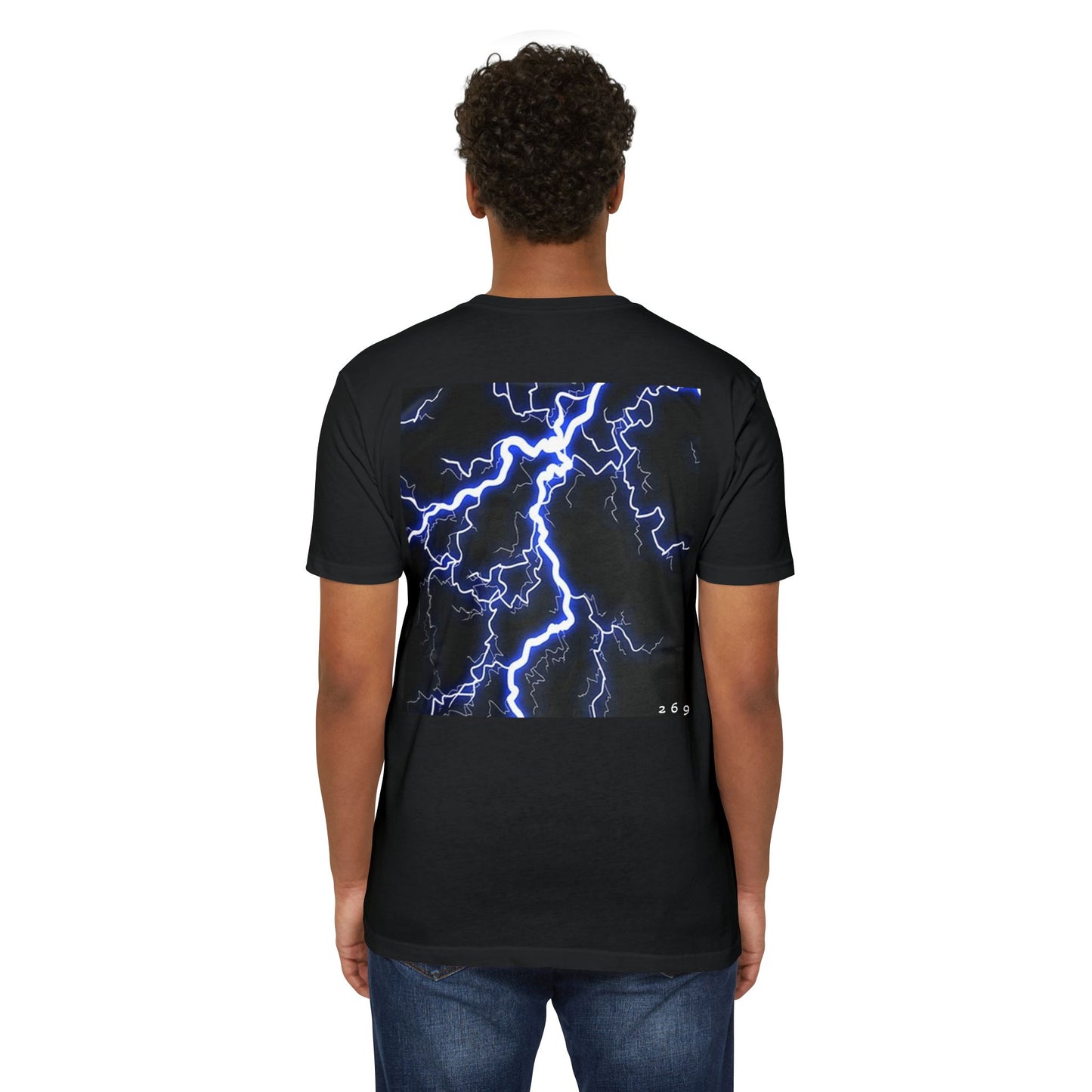 Unisex Lightning Graphic Tee - Electric Energy T-Shirt