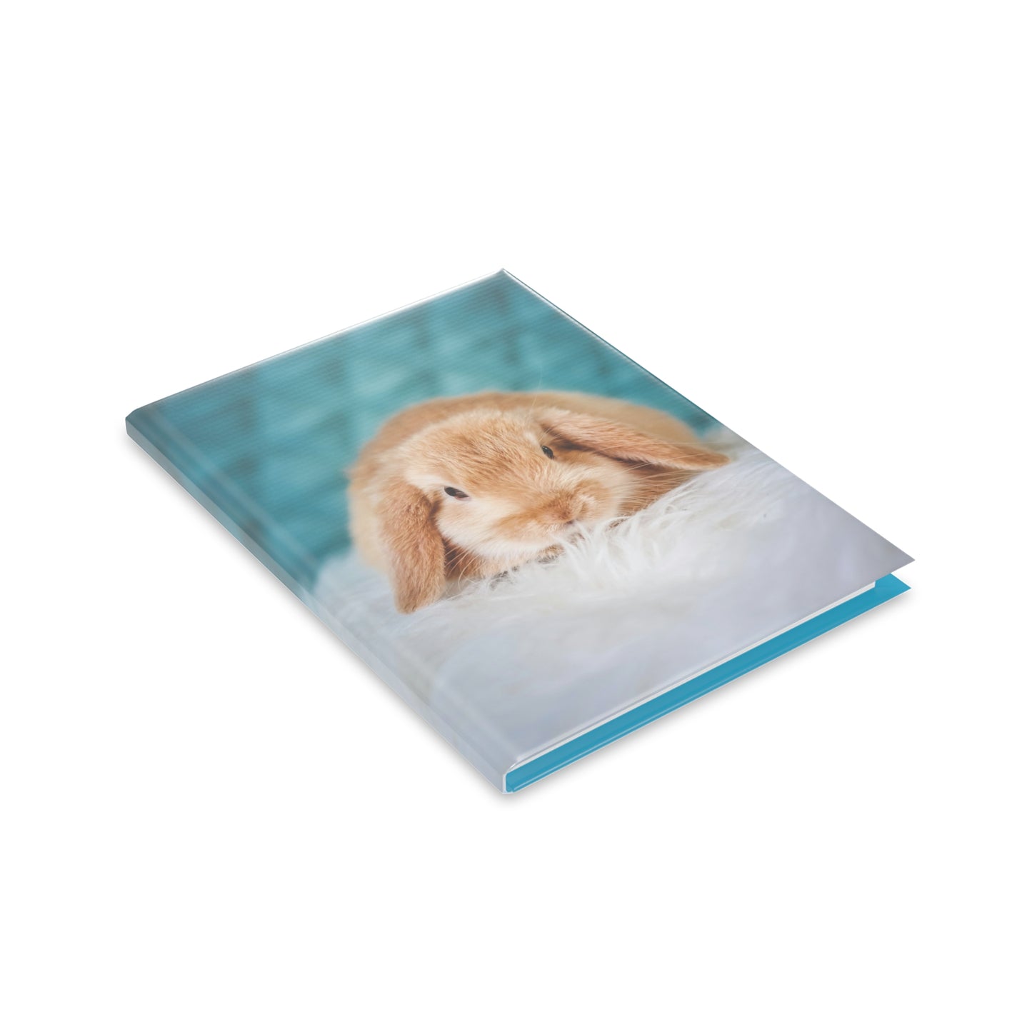 Cute Rabbit Hardcover Notebook with Puffy Covers - Ideal for Students and Animal Lovers