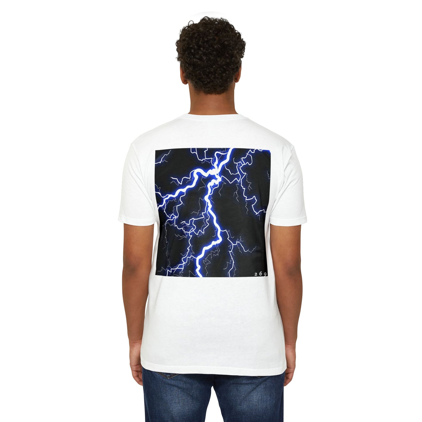 Unisex Lightning Graphic Tee - Electric Energy T-Shirt