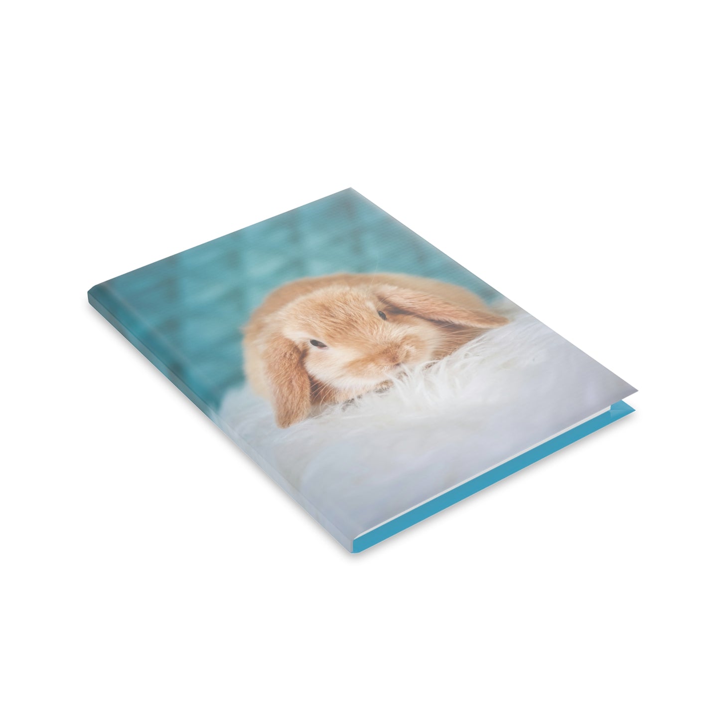 Cute Rabbit Hardcover Notebook with Puffy Covers - Ideal for Students and Animal Lovers
