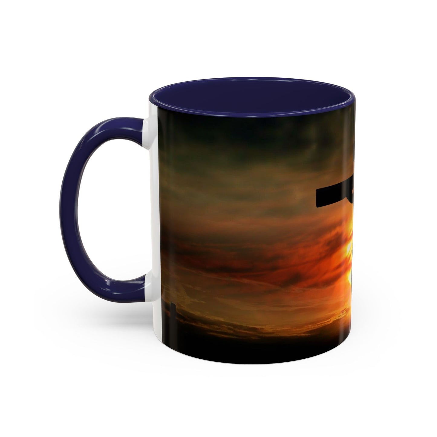 Inspirational Accent Coffee Mug - Faith & Hope Design (11, 15oz)