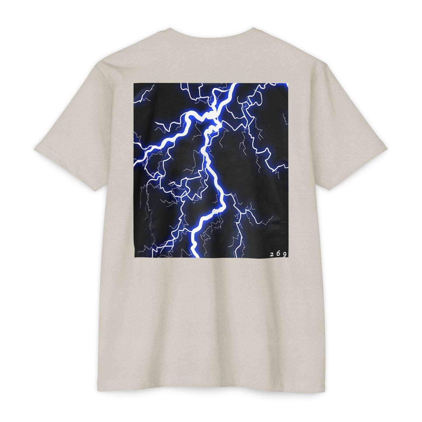 Unisex Lightning Graphic Tee - Electric Energy T-Shirt