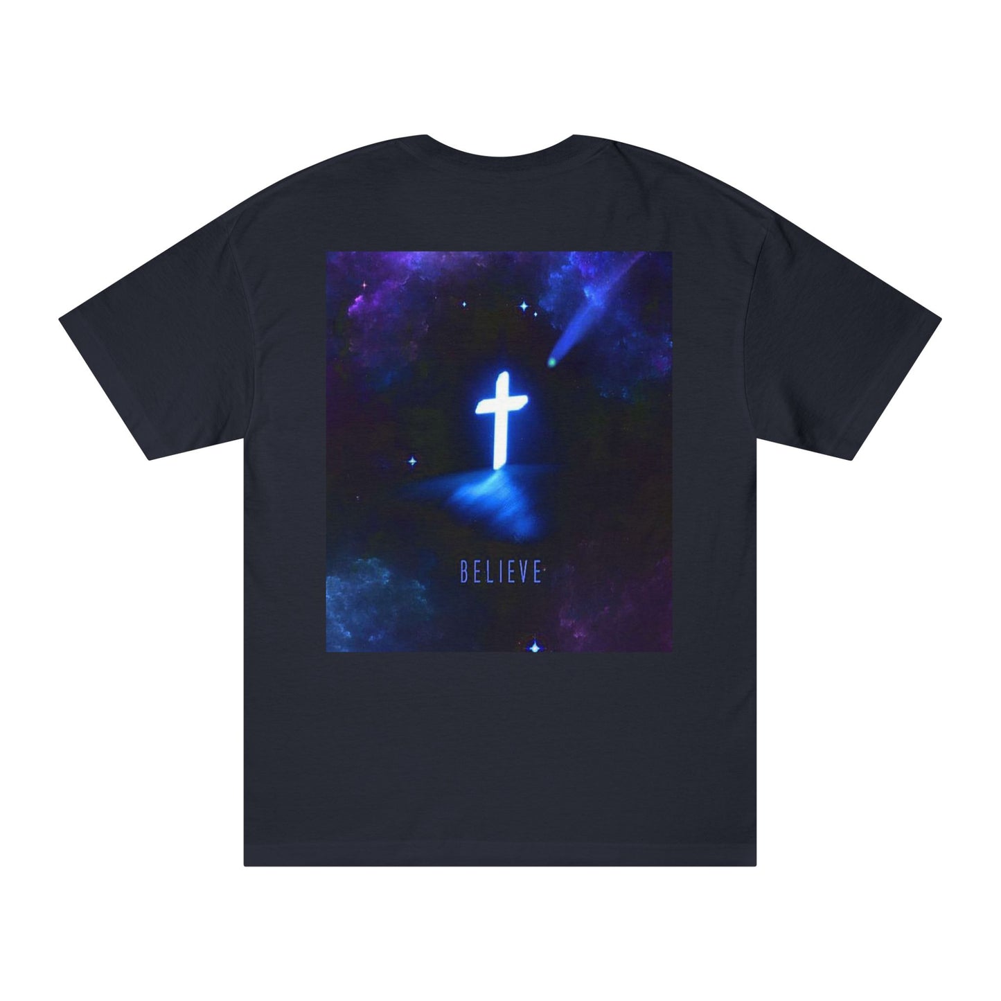 Faith-Inspired Unisex Classic Tee - Believe Design