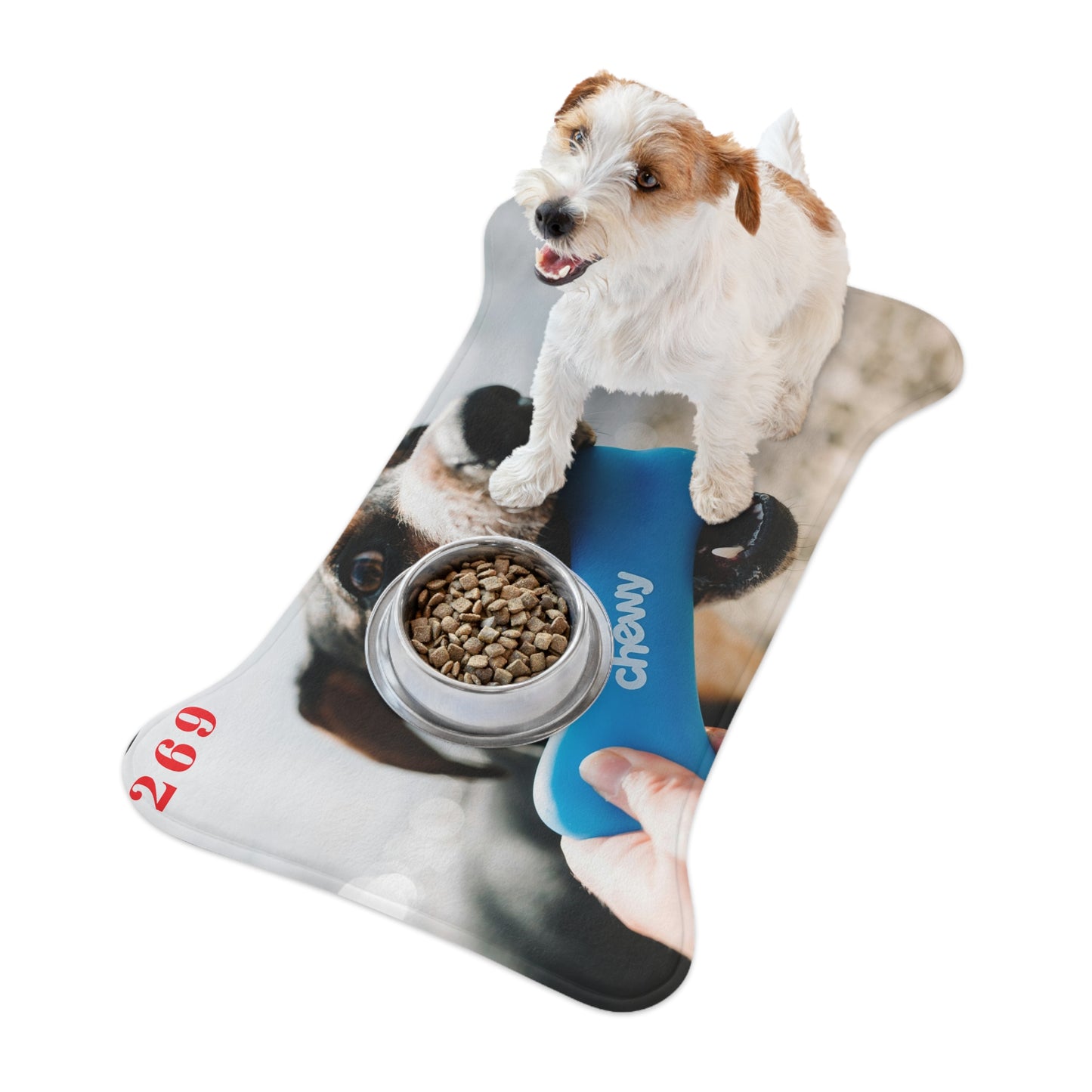 Personalized Pet Feeding Mats - Fun & Functional Dog Dish Mats