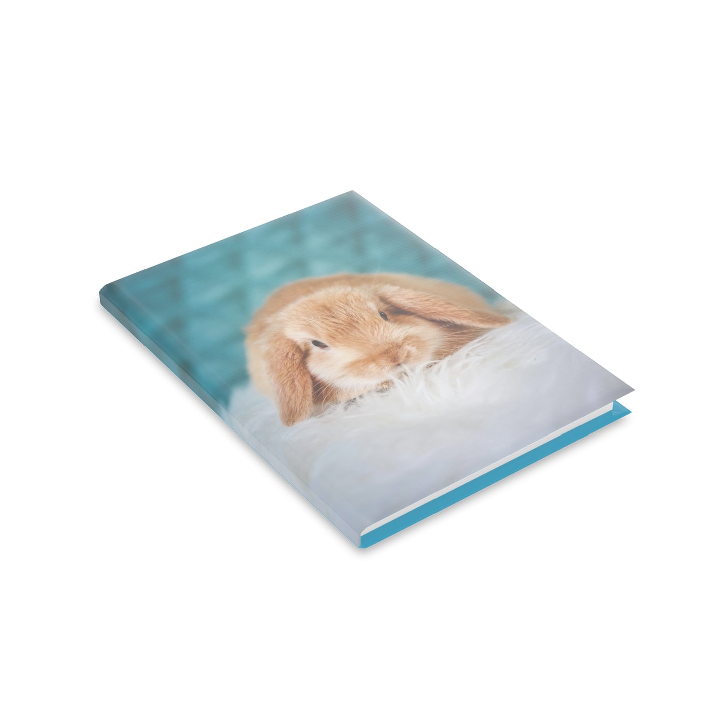 Cute Rabbit Hardcover Notebook with Puffy Covers - Ideal for Students and Animal Lovers