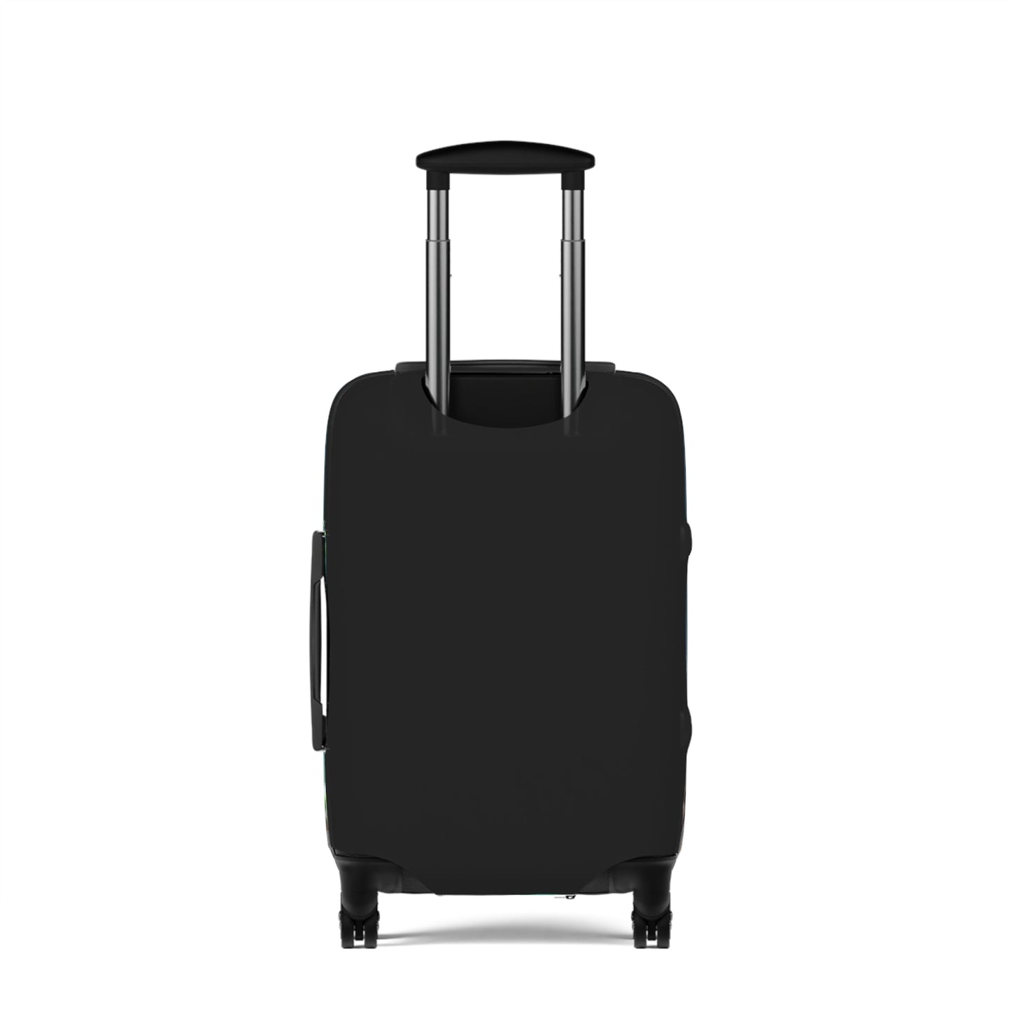 Stylish Airplane Luggage Cover - Nighttime Travel Design