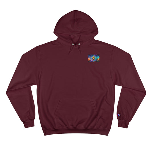 Dinosaur Adventure Champion Hoodie - Perfect for Car Lovers and Nature Enthusiasts