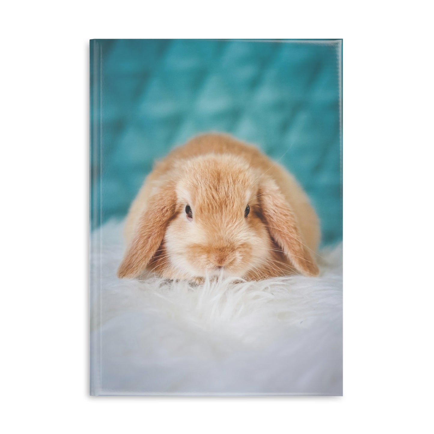 Cute Rabbit Hardcover Notebook with Puffy Covers - Ideal for Students and Animal Lovers
