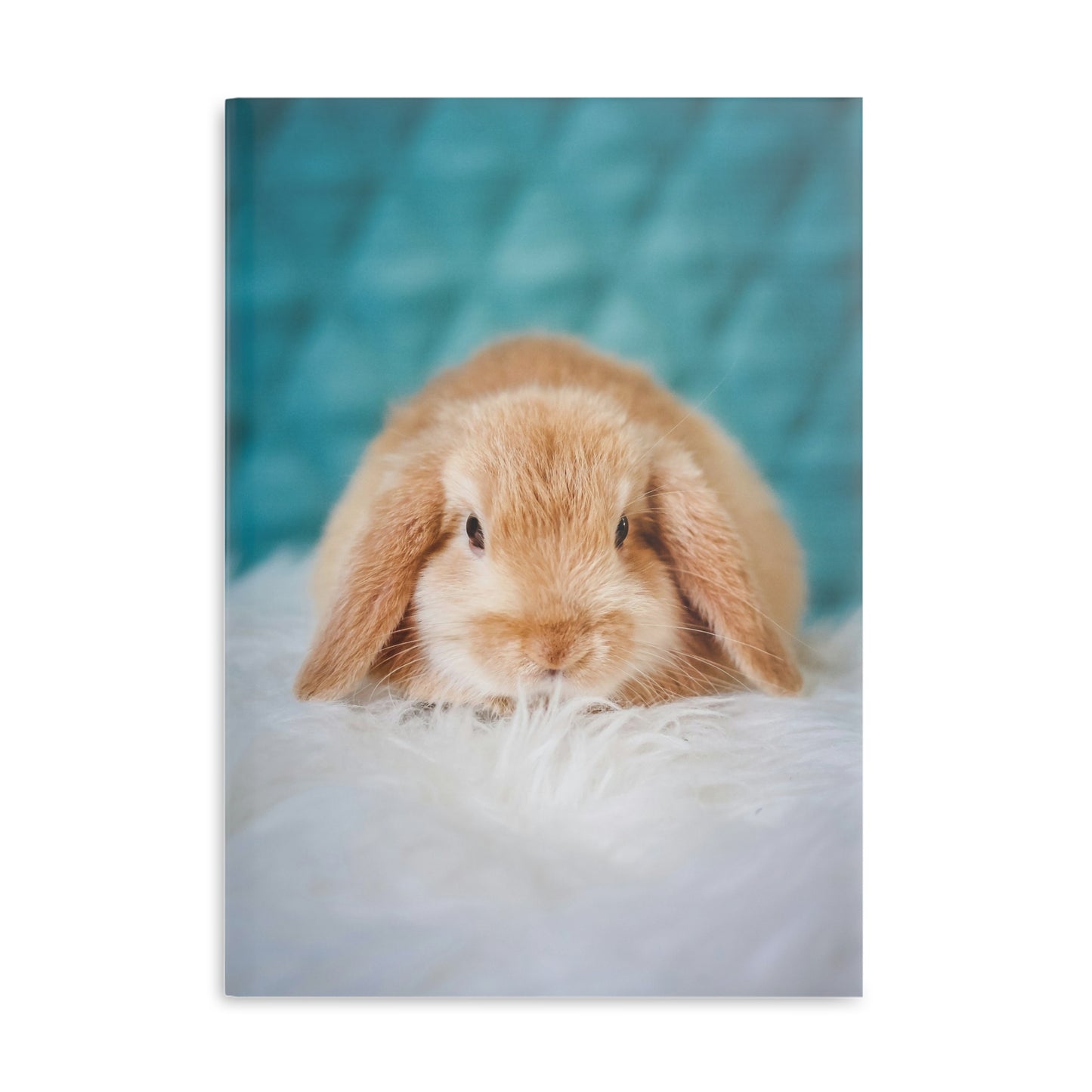 Cute Rabbit Hardcover Notebook with Puffy Covers - Ideal for Students and Animal Lovers