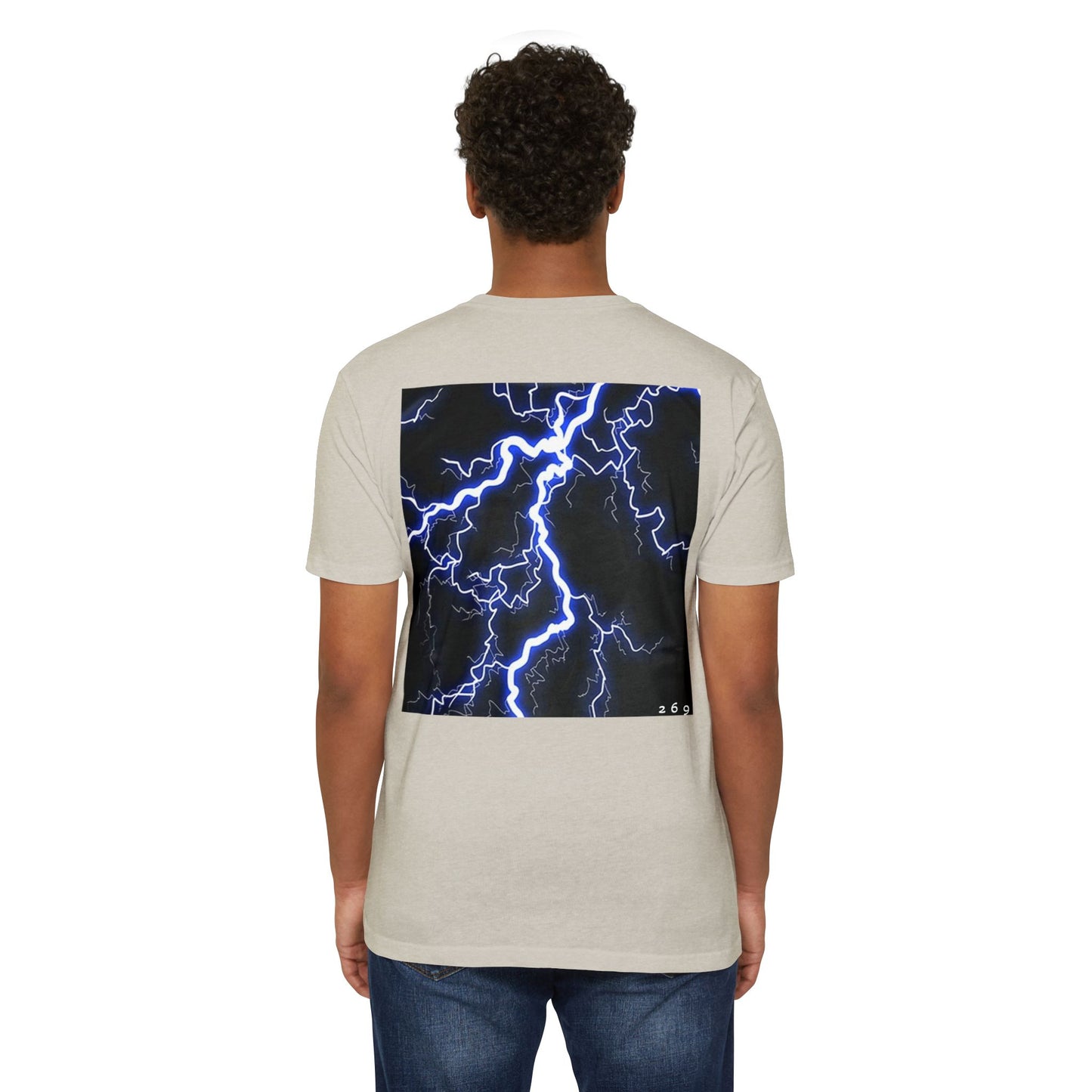 Unisex Lightning Graphic Tee - Electric Energy T-Shirt