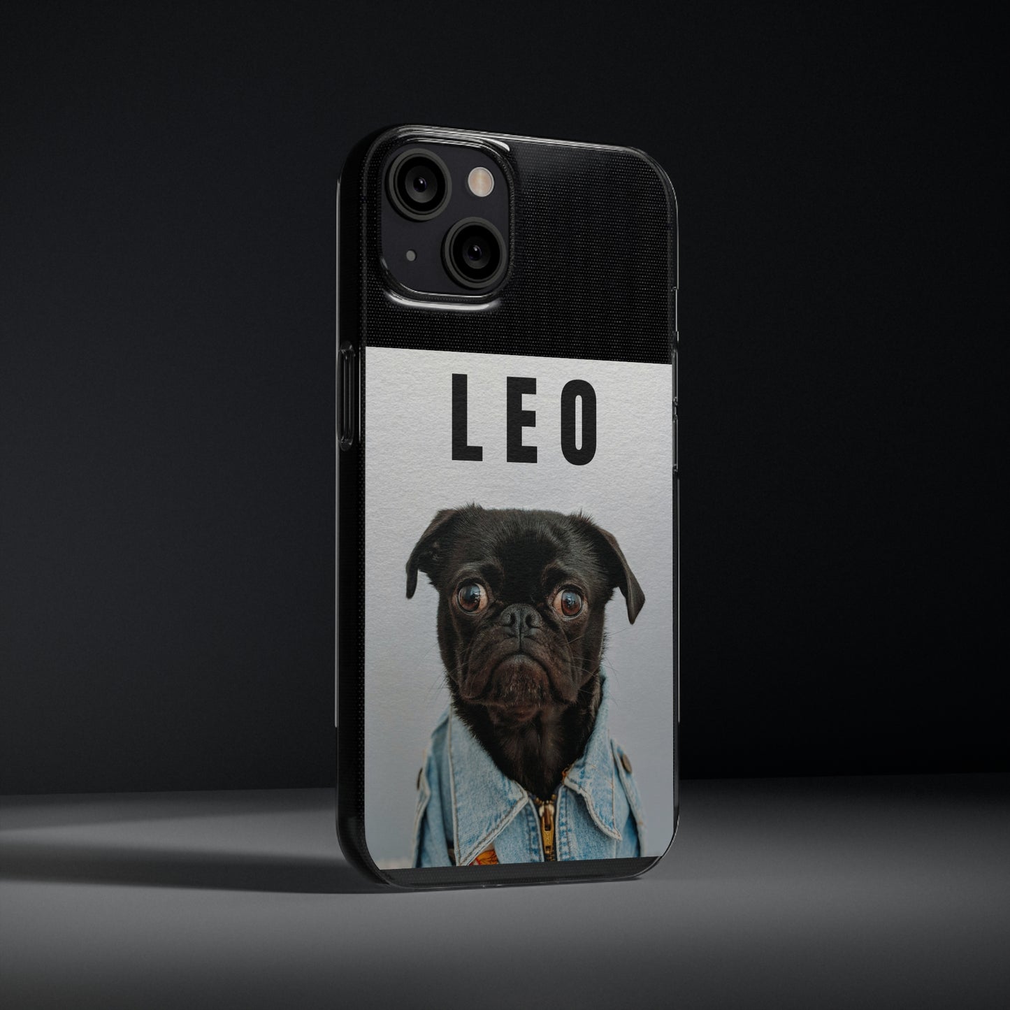 Personalized Leo Dog Lover Phone Case - Stylish Soft Phone Cover