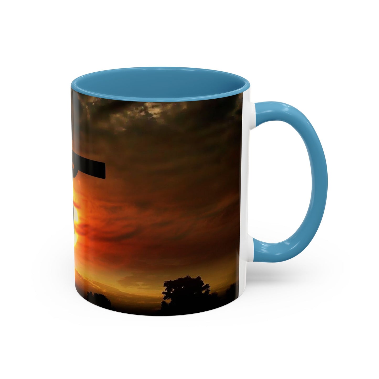Inspirational Accent Coffee Mug - Faith & Hope Design (11, 15oz)