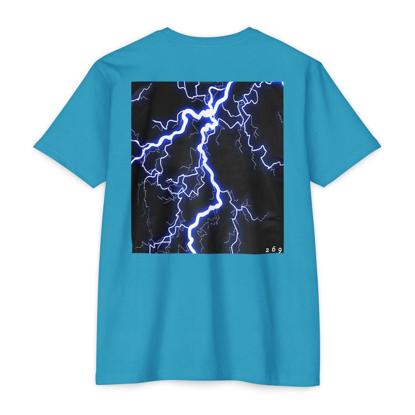 Unisex Lightning Graphic Tee - Electric Energy T-Shirt