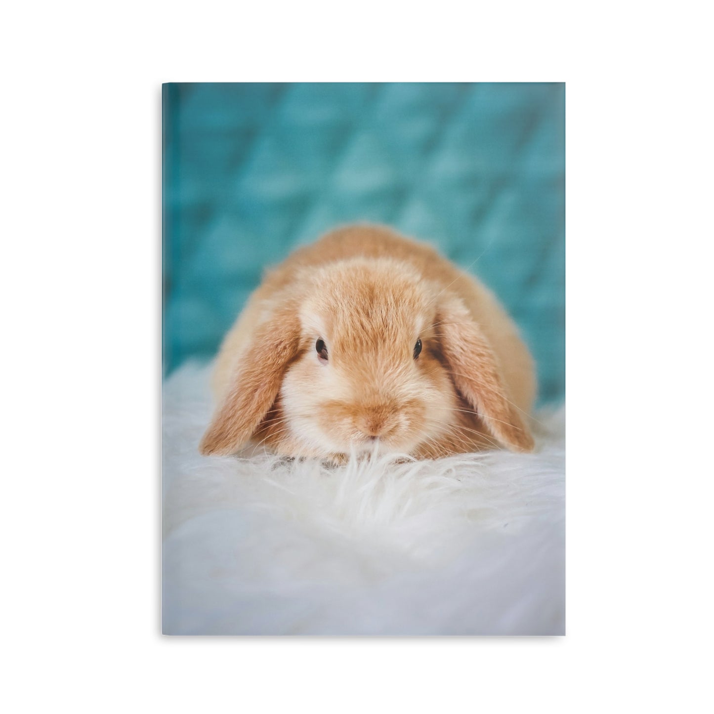 Cute Rabbit Hardcover Notebook with Puffy Covers - Ideal for Students and Animal Lovers