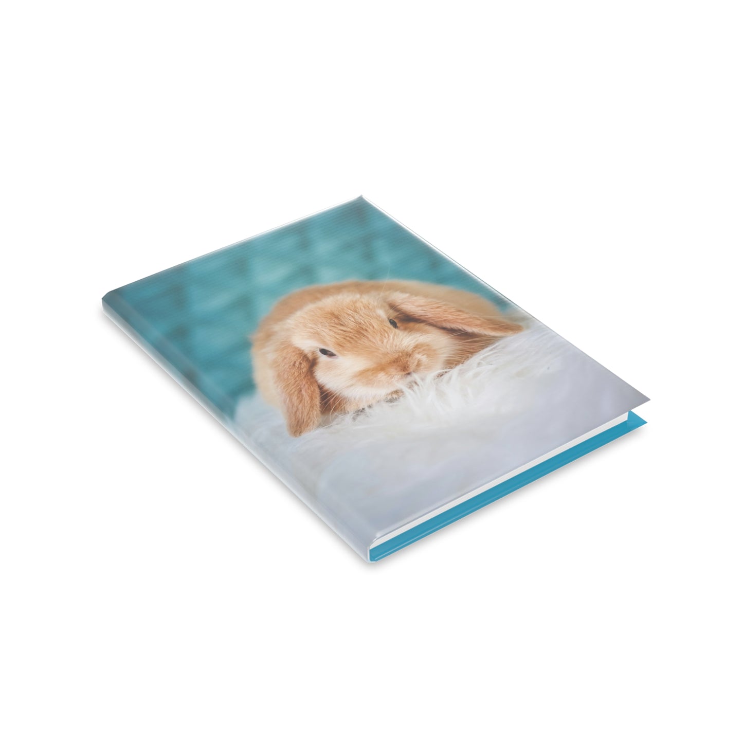 Cute Rabbit Hardcover Notebook with Puffy Covers - Ideal for Students and Animal Lovers