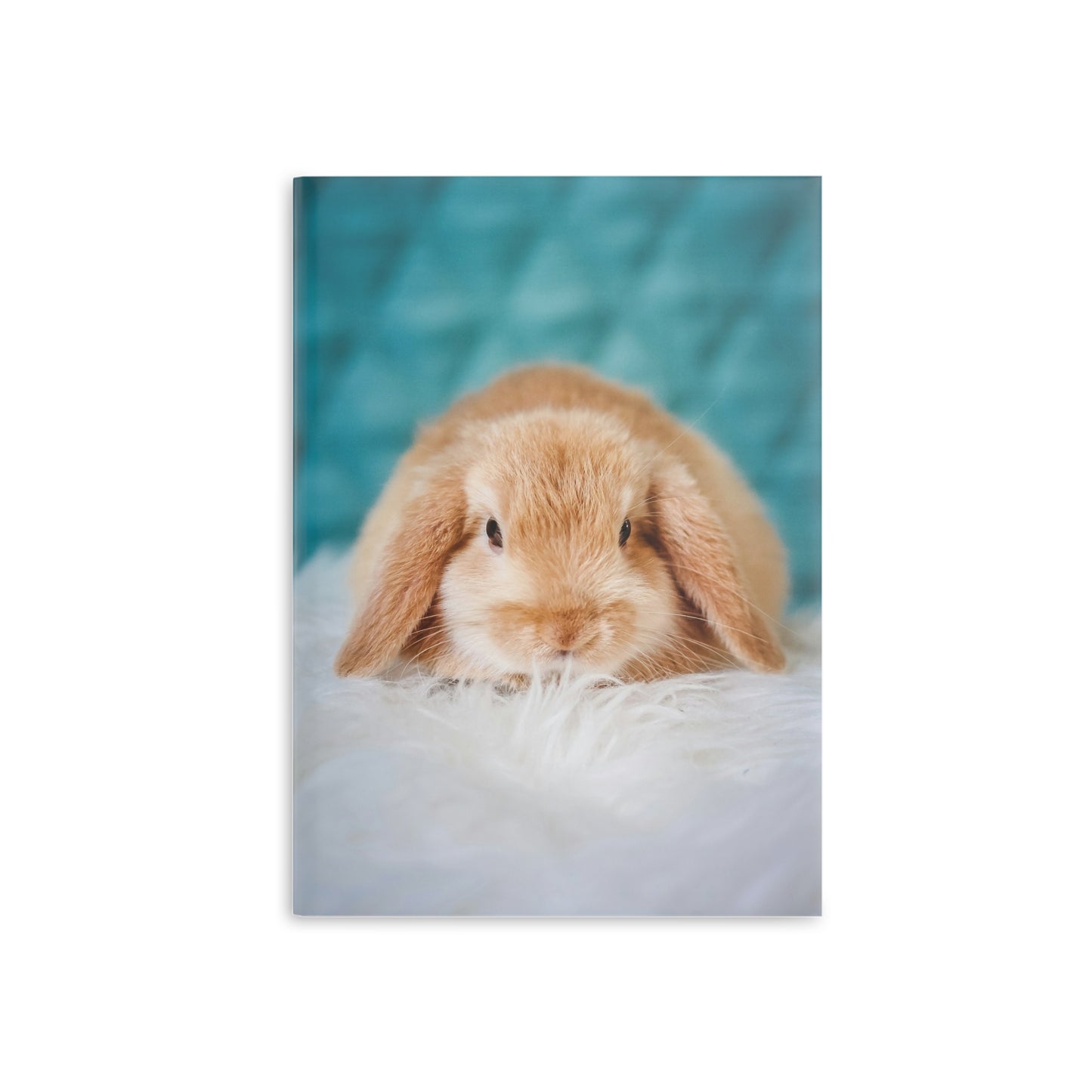Cute Rabbit Hardcover Notebook with Puffy Covers - Ideal for Students and Animal Lovers