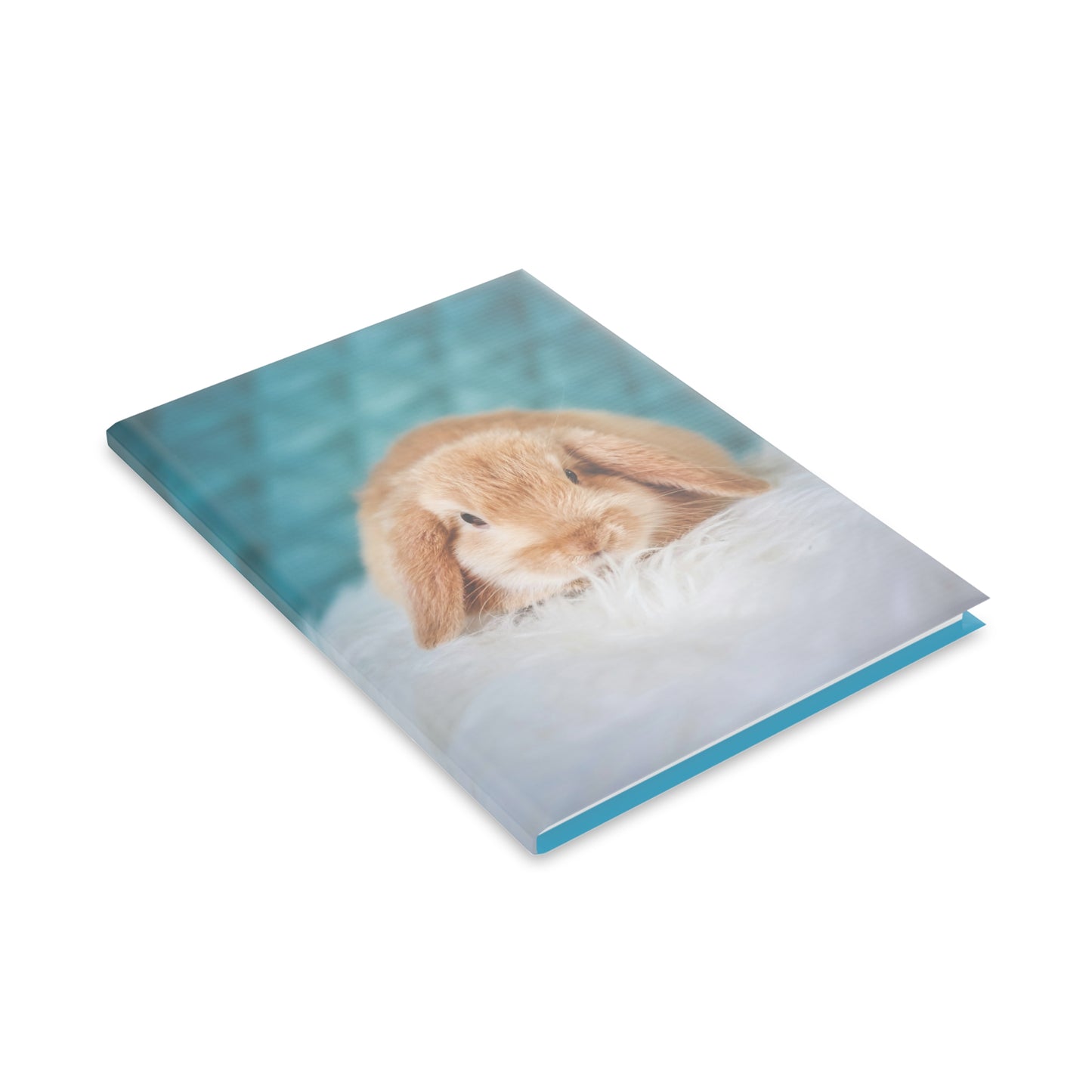 Cute Rabbit Hardcover Notebook with Puffy Covers - Ideal for Students and Animal Lovers