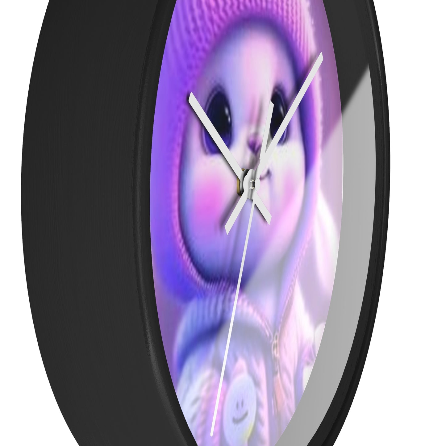 Cute Bunny Wall Clock - Adorable Home Decor for Kids' Rooms